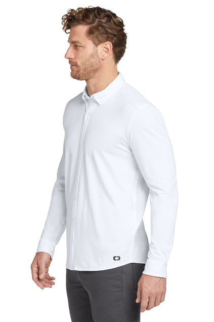 OGIO® Code Stretch Long Sleeve Button-Up