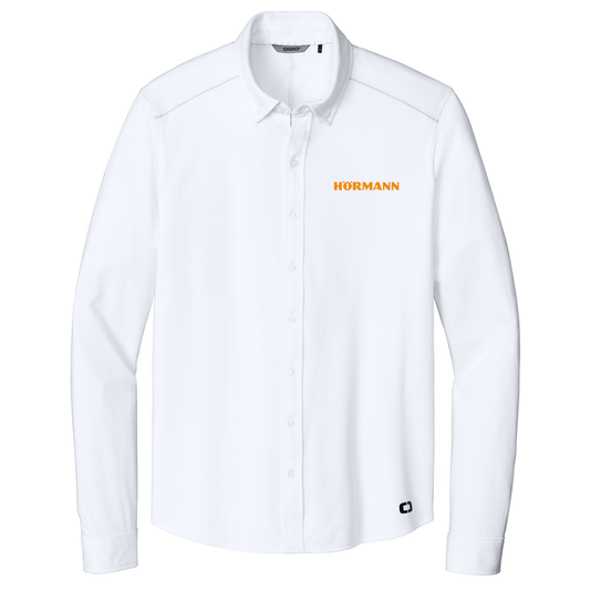 OGIO® Code Stretch Long Sleeve Button-Up